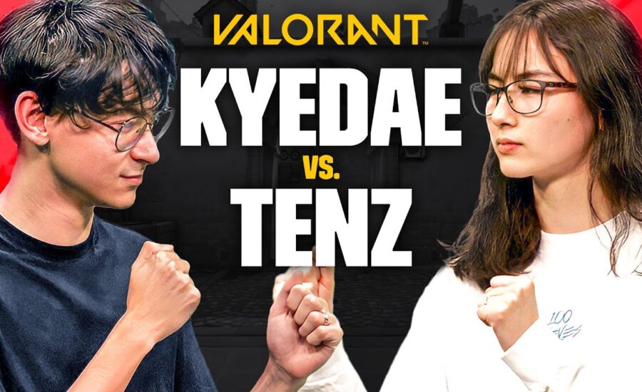 TenZ vs Kyedae VALORANT 1v1 Rematch!