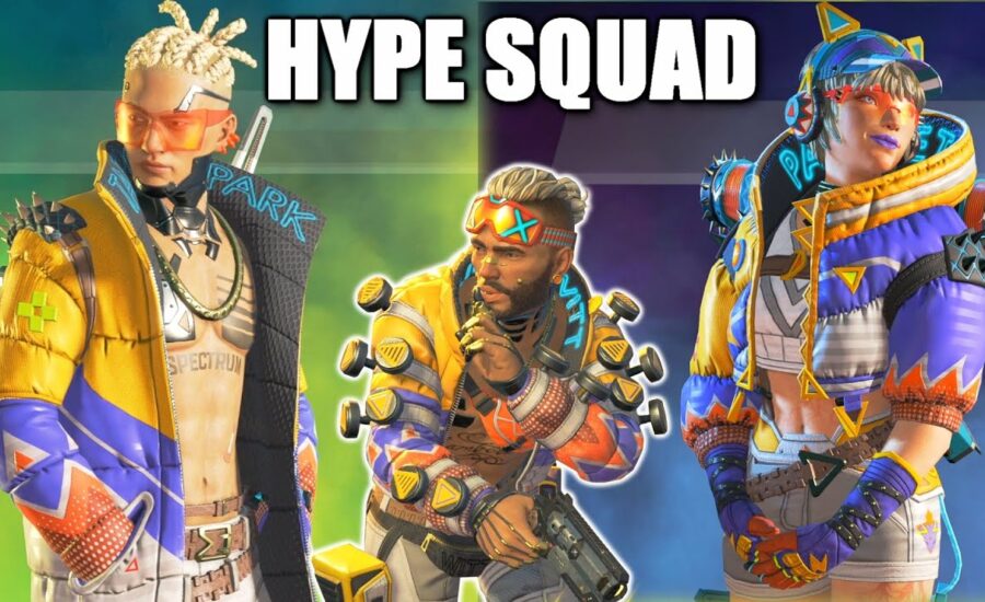 The HYPE BEAST Squad in Apex Legends