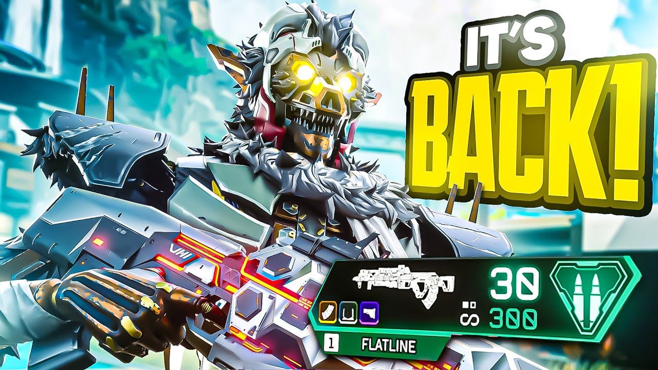 The Rarest Flatline Skin is RETURNING! (Apex Legends)