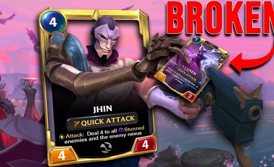 This Card SOLVED The Hardest Deck In Legends of Runeterra