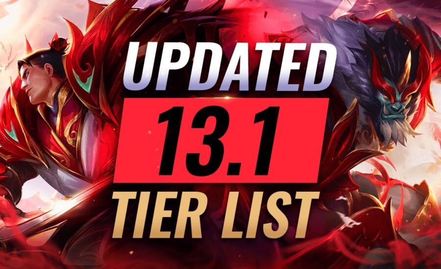 UPDATED TIER List For Patch 13.1: RAMMUS Hotfix & More - League of Legends