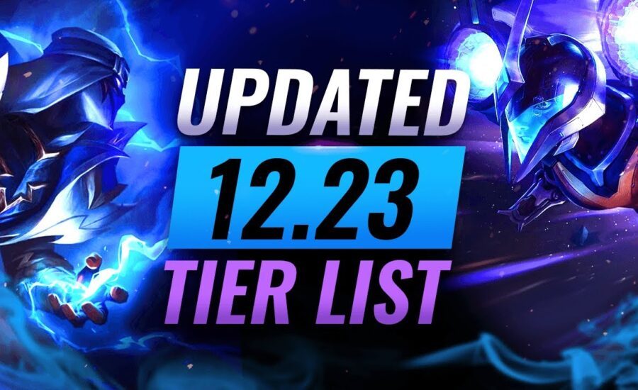 UPDATED Tier List: Top Champions for Patch 12.23 - League of Legends