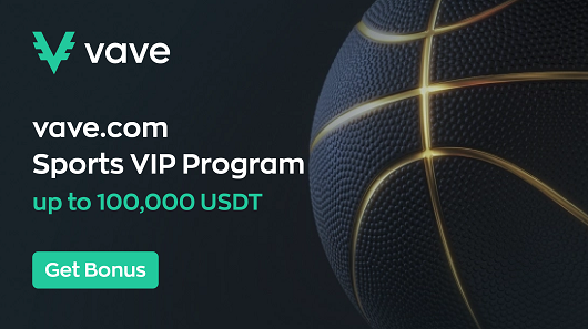 VAVE Com Sports VIP Program up to 100,000 USDT