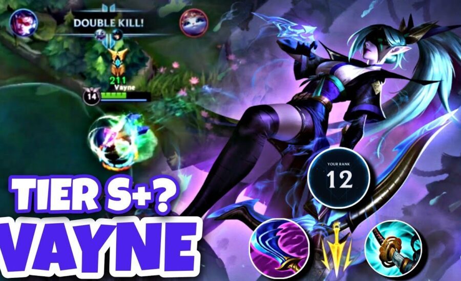 WILD RIFT | VAYNE STILL BROKEN IN SEASON 7 !!? | INSANE GAMEPLAY | #vayne #wildrift #ezreal