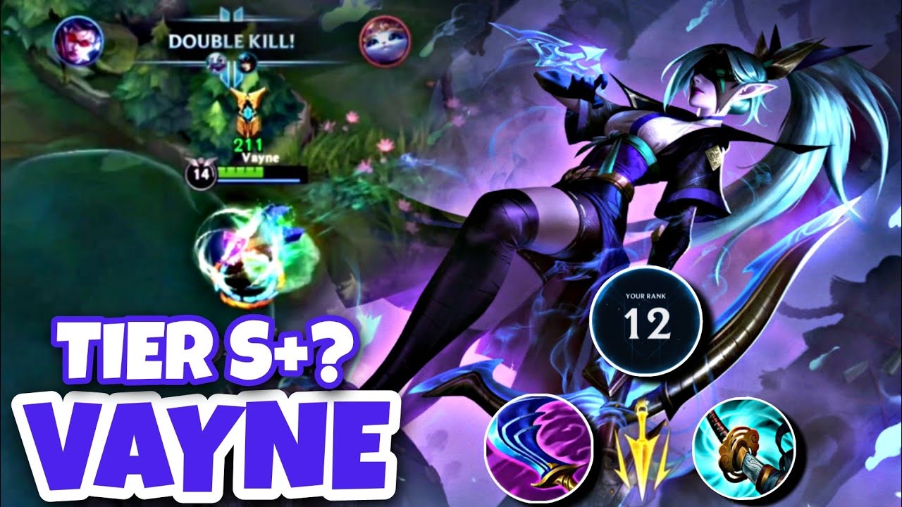 WILD RIFT | VAYNE STILL BROKEN IN SEASON 7 !!? | INSANE GAMEPLAY | #vayne #wildrift #ezreal