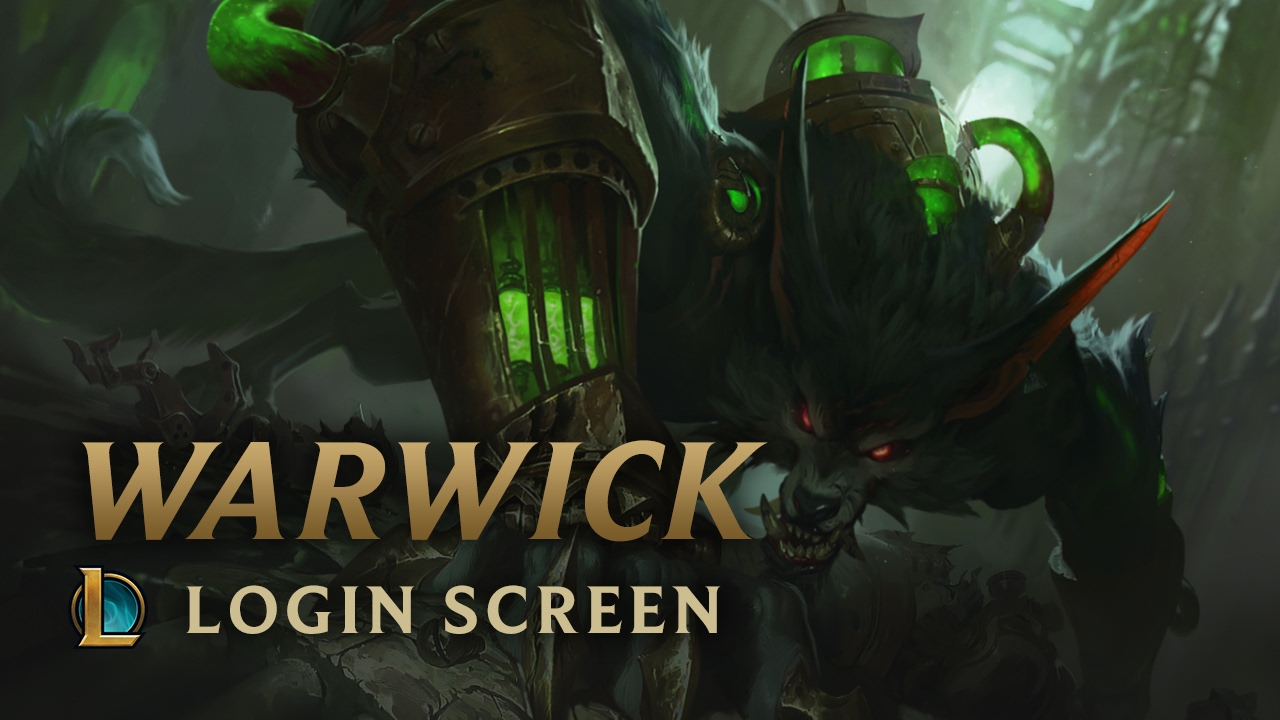 Warwick, the Uncaged Wrath of Zaun | Login Screen - League of Legends