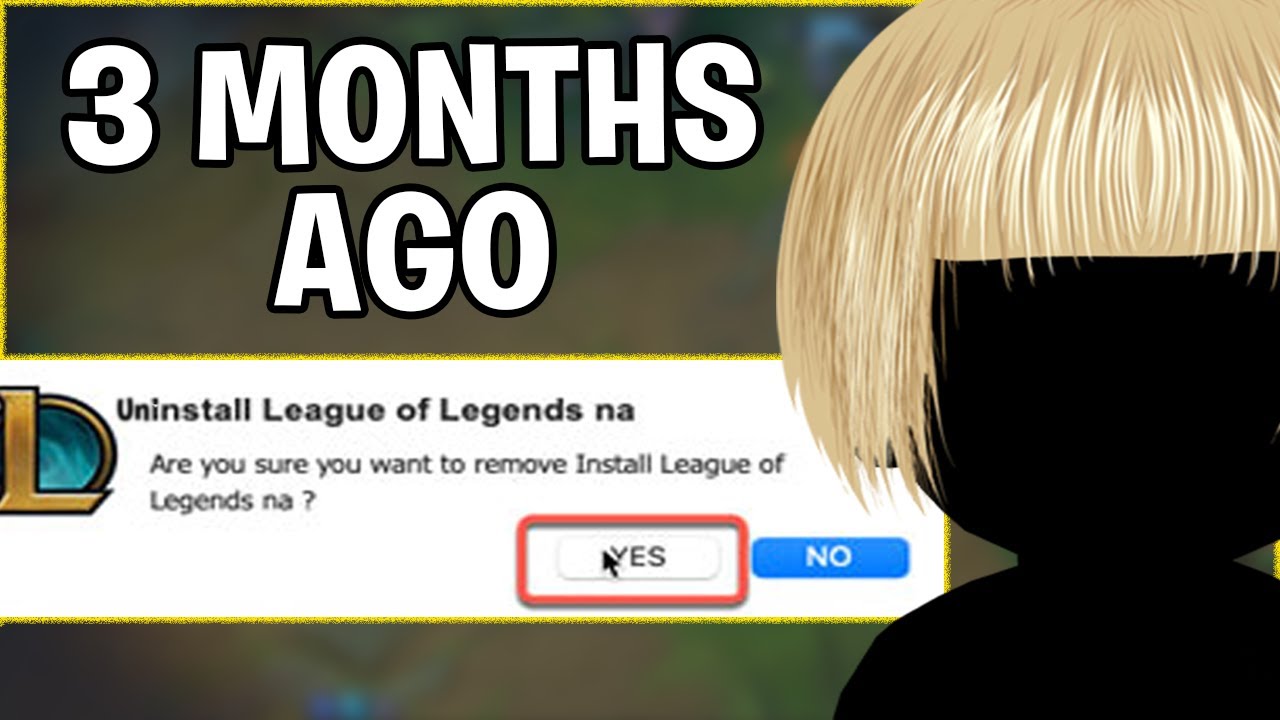 What quitting League of Legends for 3 months did to me....