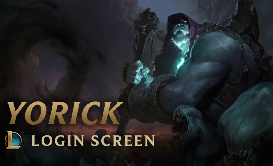 Yorick, the Shepherd of Souls | Login Screen - League of Legends