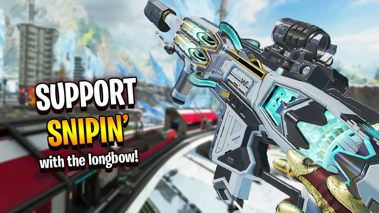 support snipin' with the Longbow!! - Apex Legends Ranked
