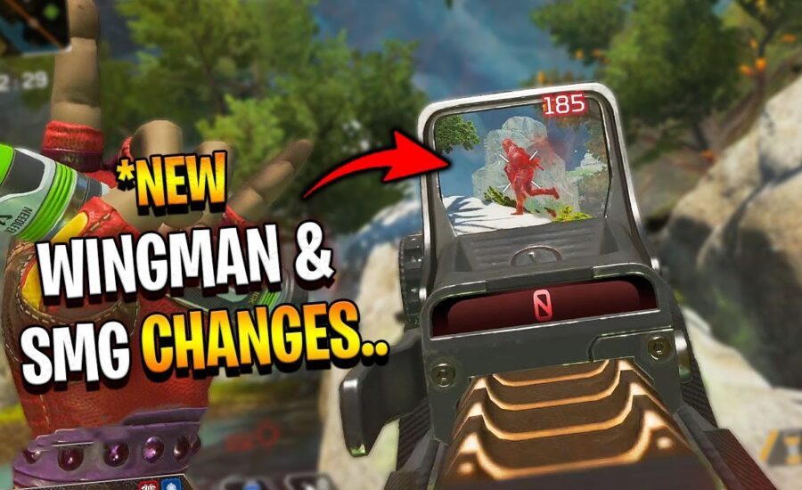 the *NEW changes coming to the Wingman and SMGs.. (Laser Attachment) - Apex Legends