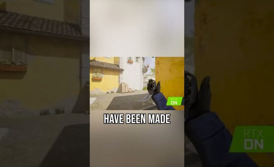 this is what CSGO WITH RTX could look like