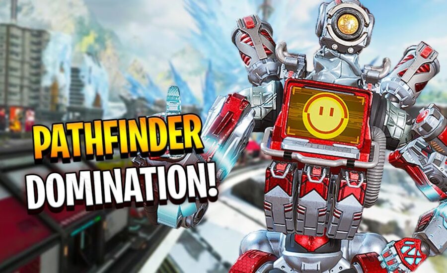 this is what I call Pathfinder DOMINATION!! - Apex Legends