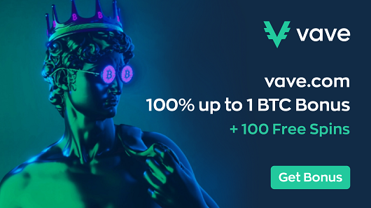 VAVE Com Welcome Bonus up to 1BTC