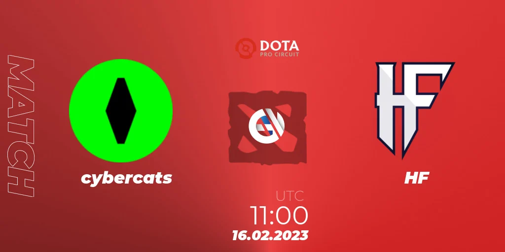 Dota 2: Cybercats vs. HF Esports