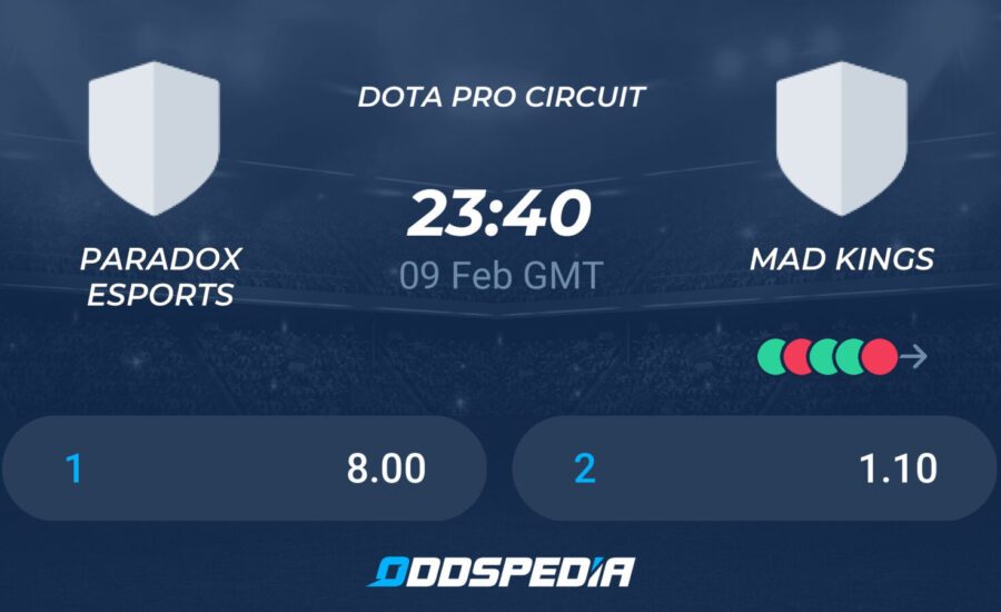 Dota 2: Paradox Esports VS Mad Kings