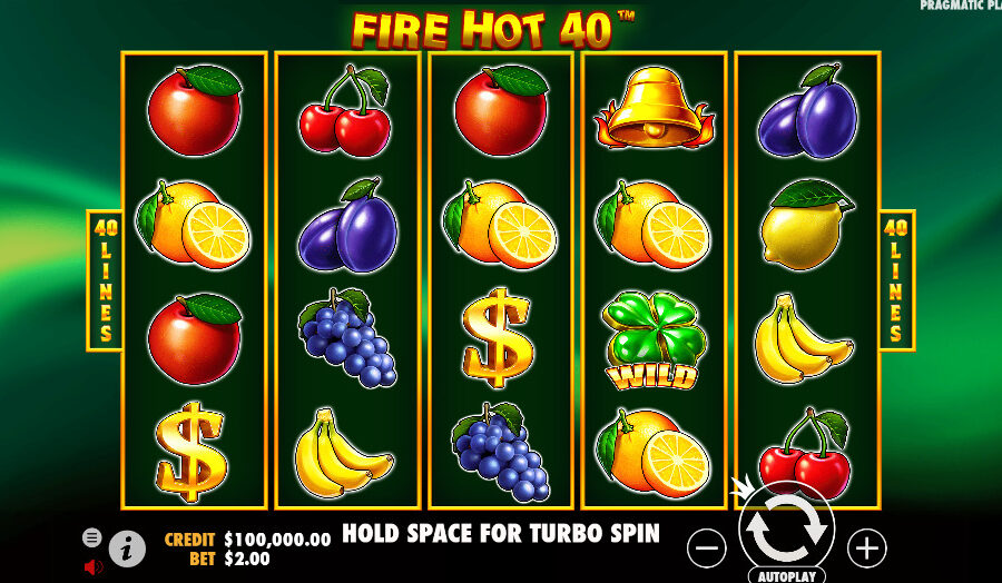 Play Fire Hot 40® Free Game Slot by Pragmatic Play