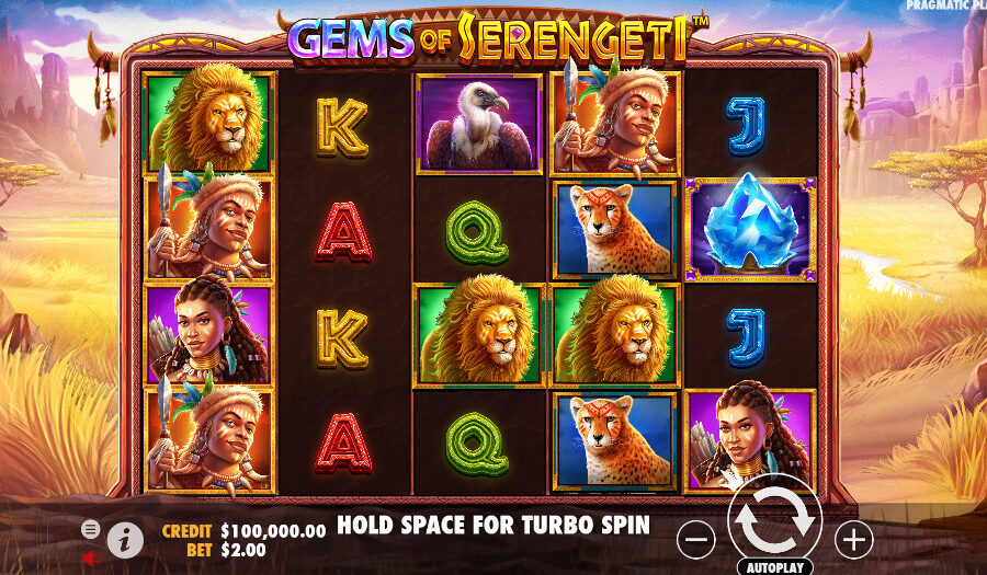 Play Gems of Serengeti® Free Game Slot by Pragmatic Play