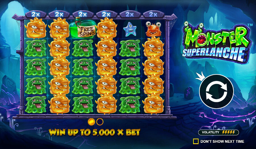 Play Monster Superlanche® Free Game Slot by Pragmatic Play