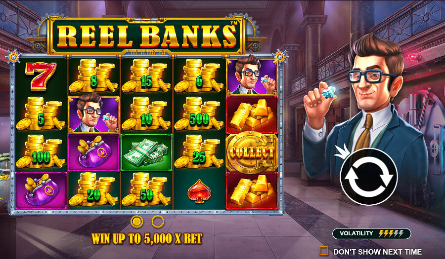 Play Reel Banks® Free Game Slot by Pragmatic Play