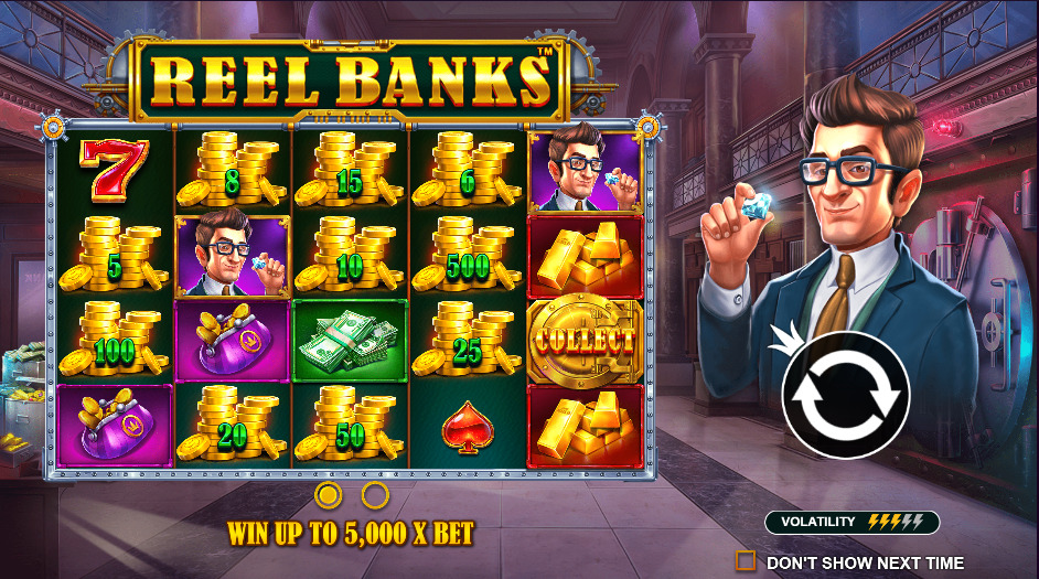 Play Reel Banks® Free Game Slot by Pragmatic Play