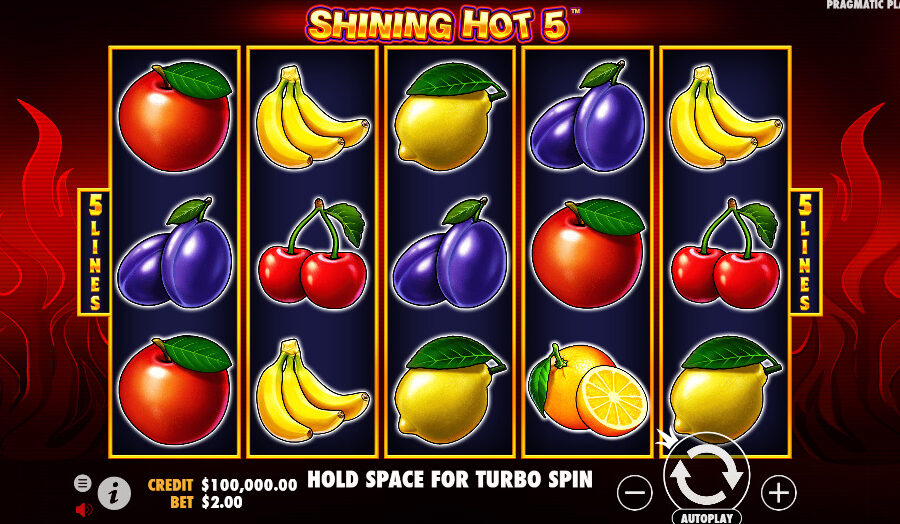 Play Shining Hot 5® Free Game Slot by Pragmatic Play