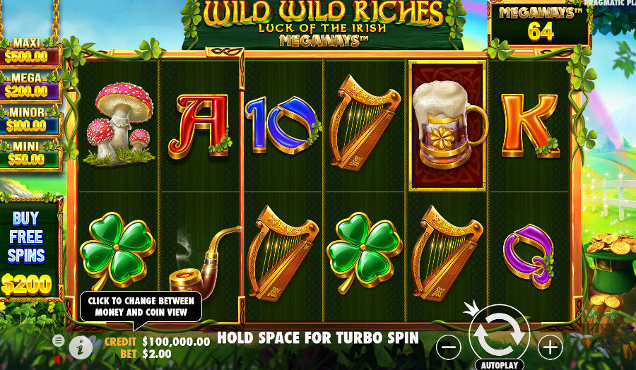 Play Wild Wild Riches Megaways® Free Game Slot by Pragmatic Play