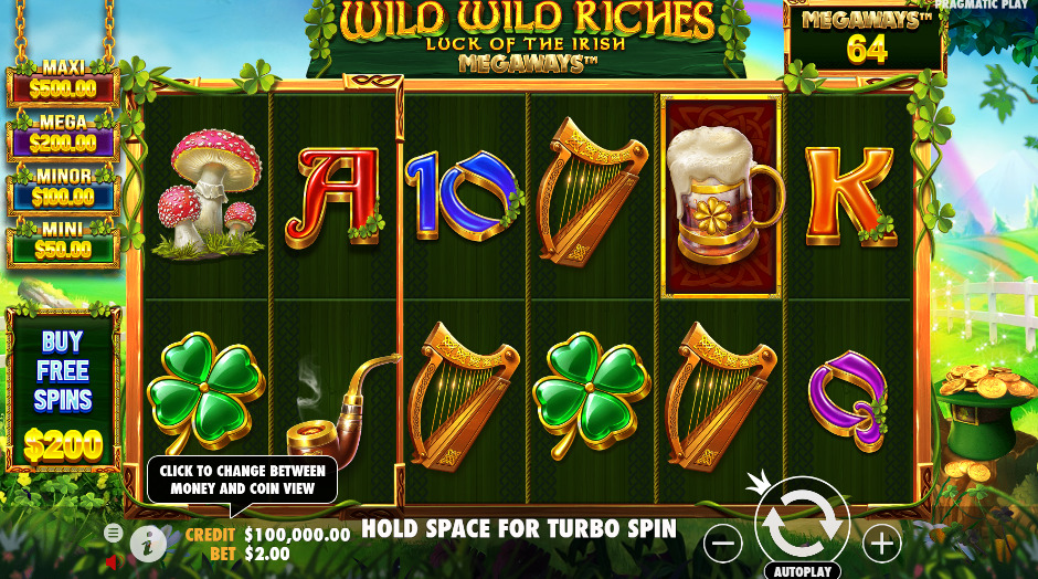 Play Wild Wild Riches Megaways® Free Game Slot by Pragmatic Play