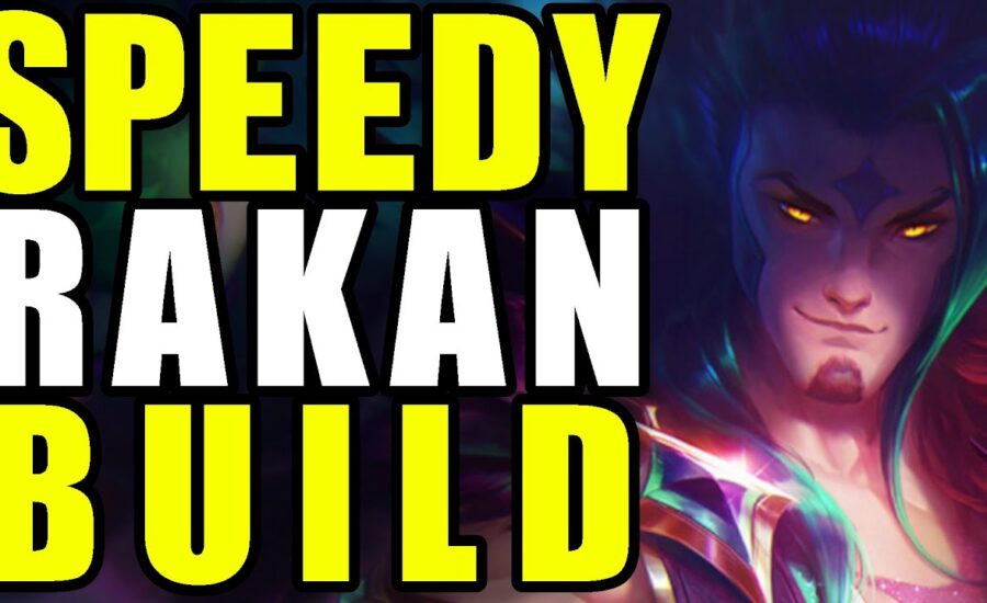 SUPER SPEEDY Rakan Build - Season 13 Support League of Legends