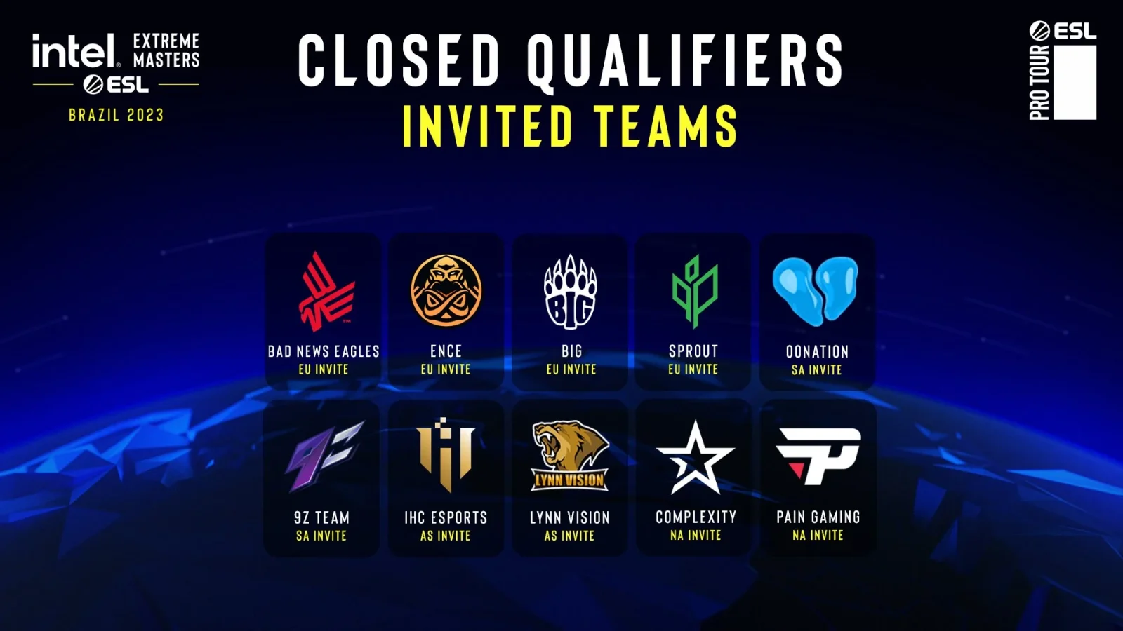 Technical issues European qualifier for IEM Brazil