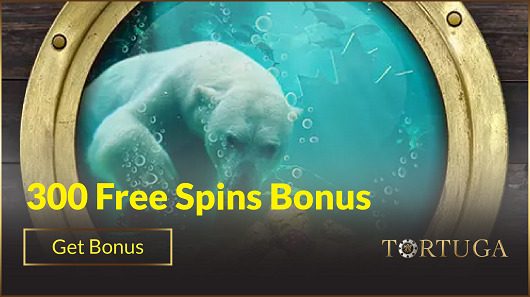 Tortuga Casino 300 Free Spins Bonus