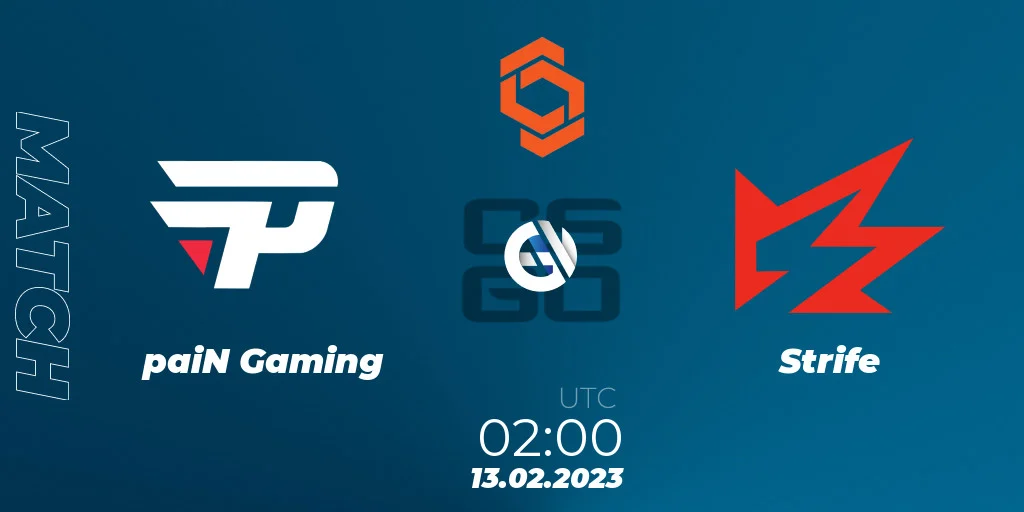 CSGO: paiN Gaming vs Strife Esports