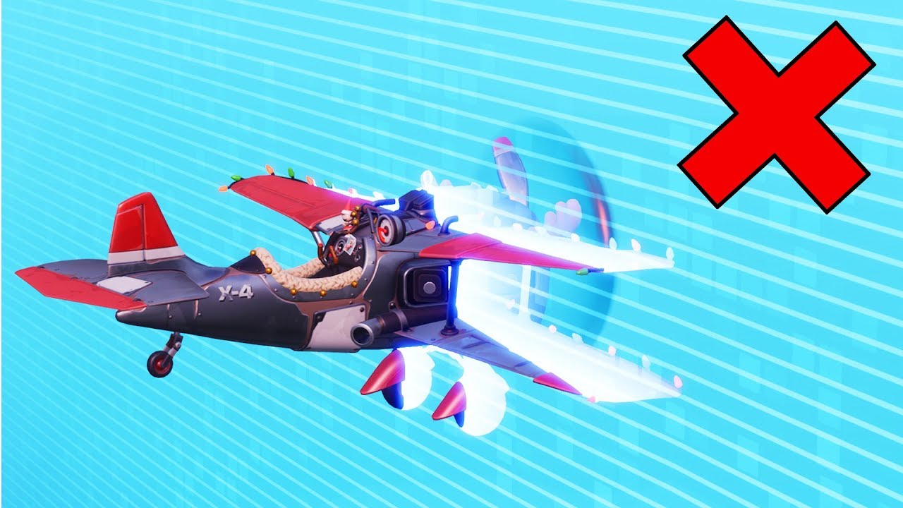 removing all planes from fortnite