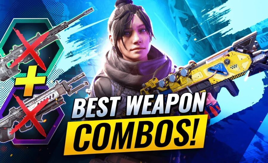 5 BROKEN WEAPON COMBOS IN SEASON 12! (Apex Legends Best Guns Tier List for Easy Kills)