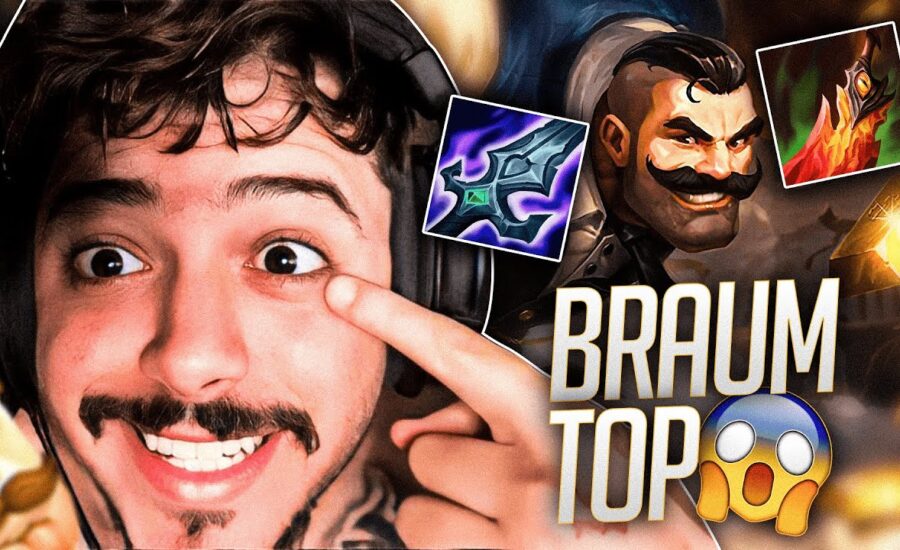 BRAUM TOP! ISSO MESMO, BRAUM TOP! WILD RIFT