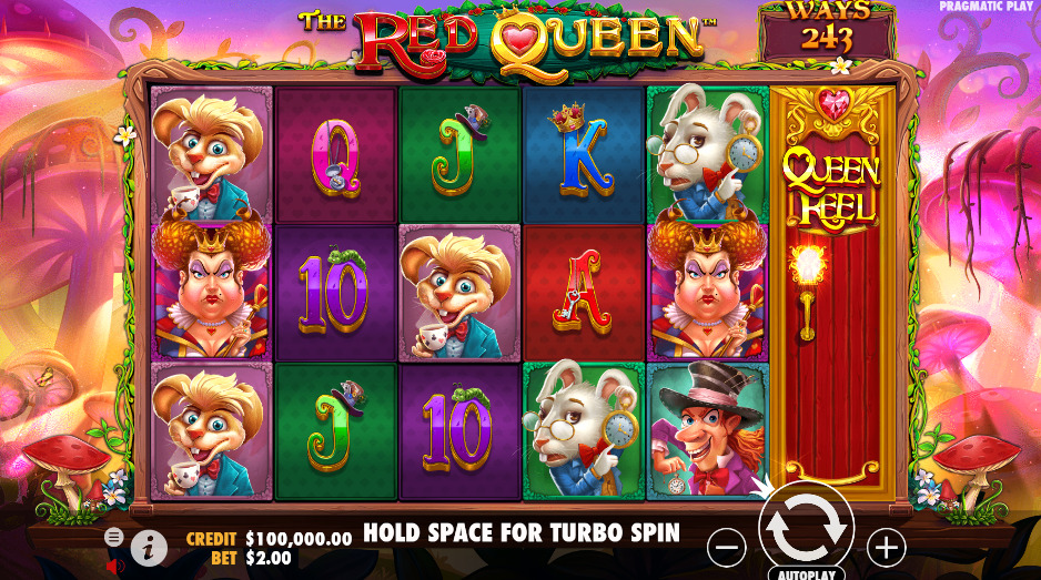 Play The Red Queen® Free Game Slot by Pragmatic Play