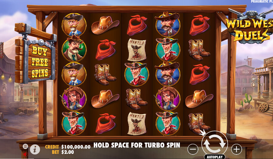 Play Wild West Duels® Free Game Slot by Pragmatic Play