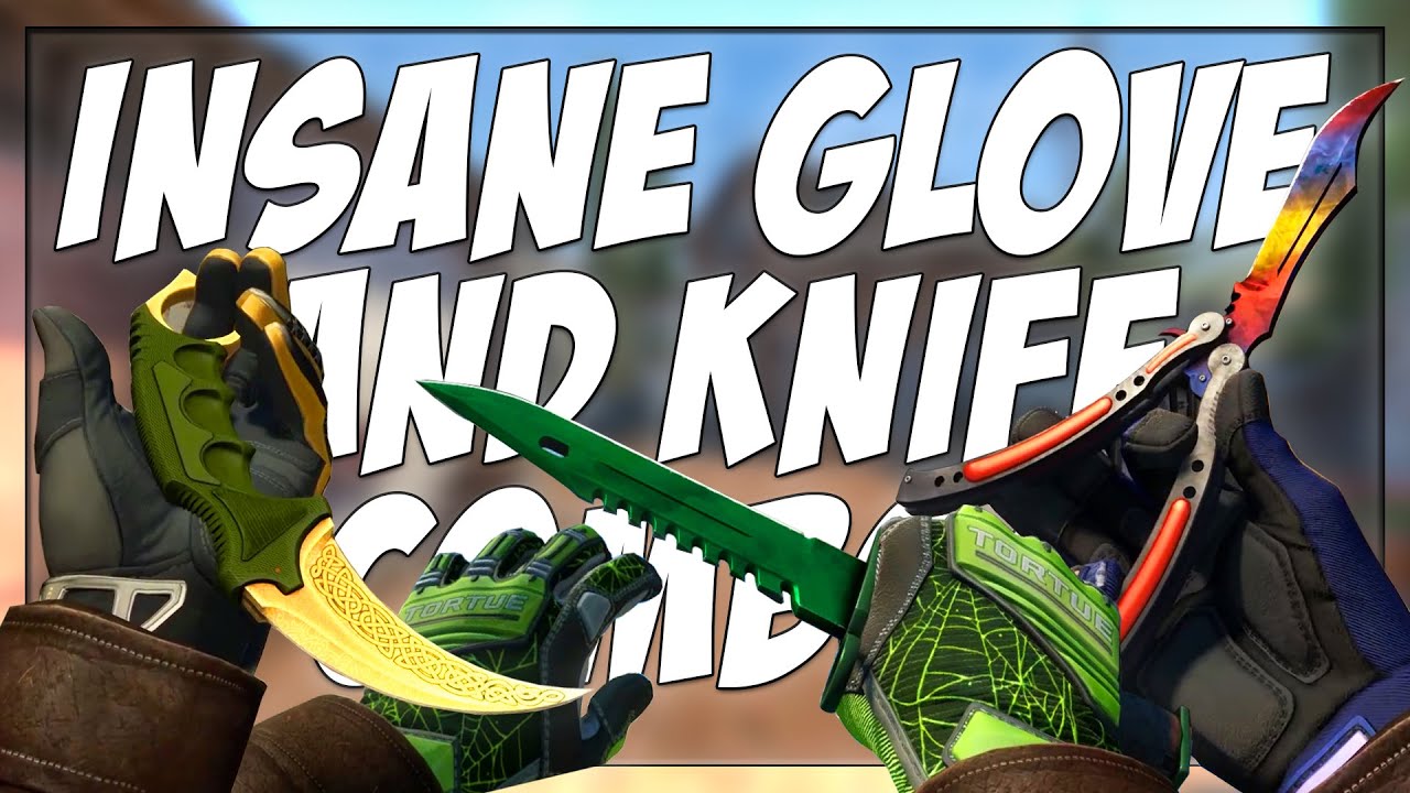 THE BEST CSGO GLOVE AND KNIFE COMBOS!!