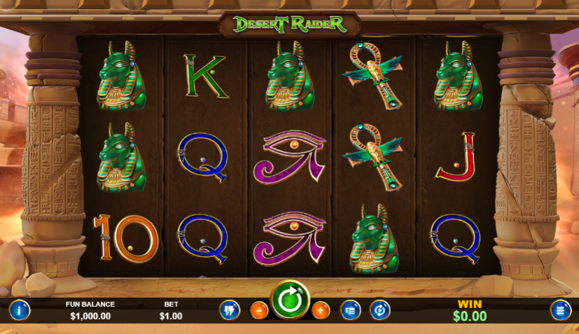 Play Desert Raider® Free Game Slot by Lucky Hippo Casino