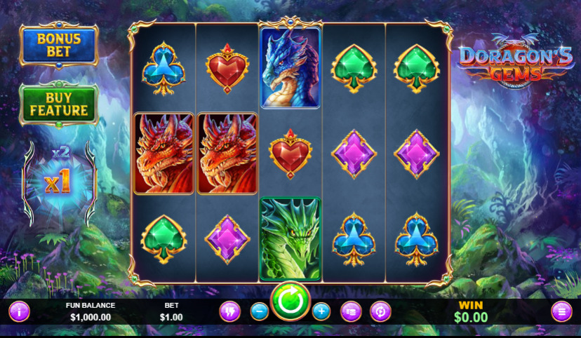 Play Dragon's Gems® Free Game Slot by Lucky Hippo Casino