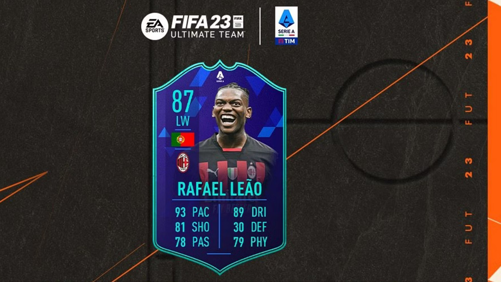 FIFA 23 Rafael Leao Serie A POTM SBC