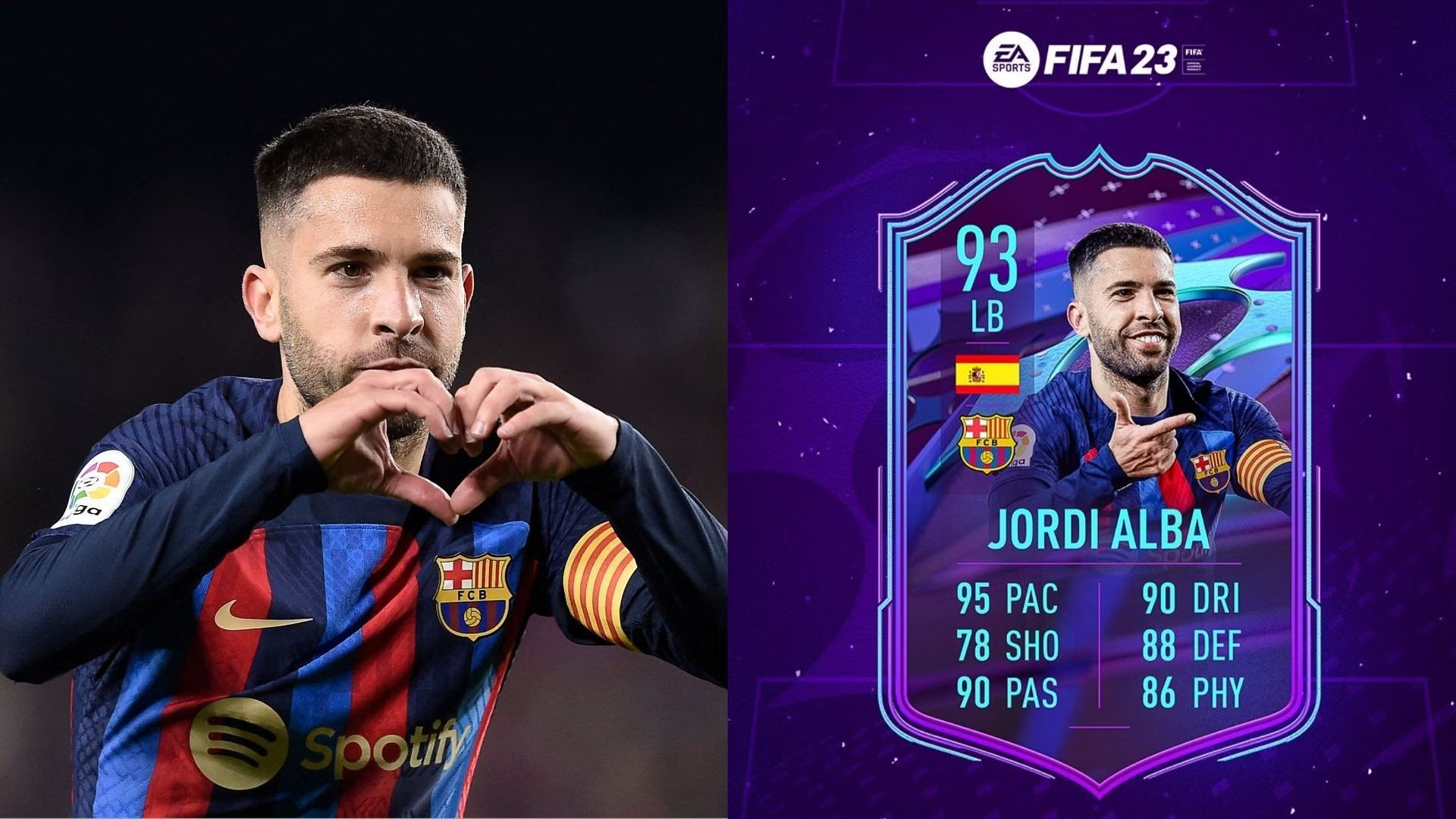 Jordi Alba End of an Era SBC to FIFA 23 Ultimate Team