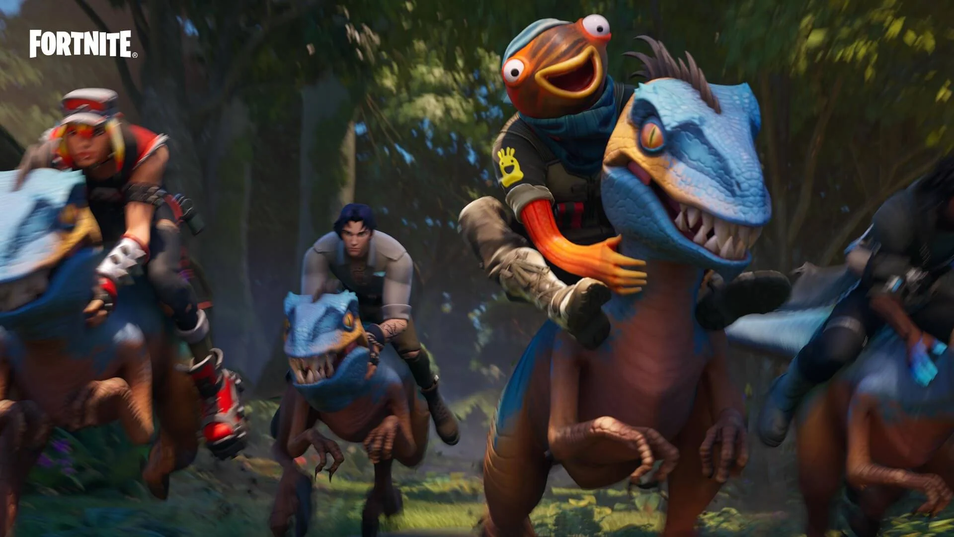 Ride Raptors in Fortnite Chapter 4 Season 3