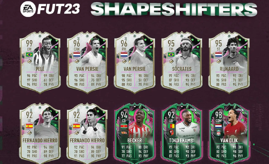 Shapeshifters in FIFA 23 Ultimate Team