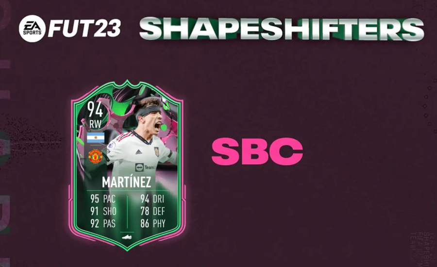 EA Sports Releases Shapeshifters Lisandro Martinez SBC in FIFA 23 Ultimate Team