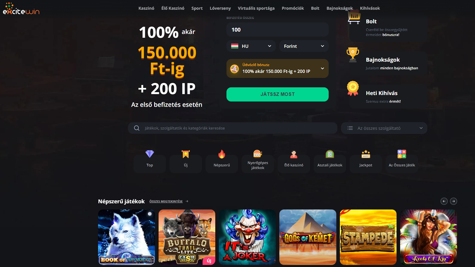 ExciteWin Casino Review