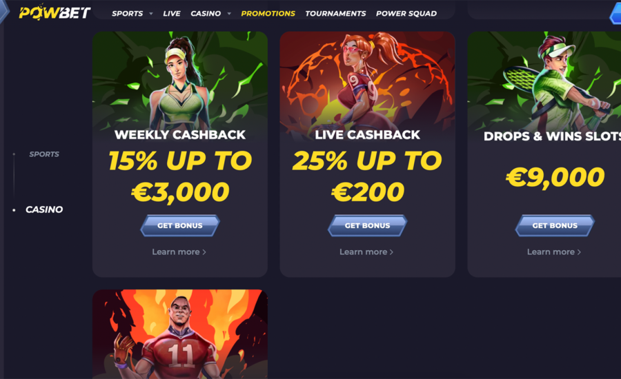 Powbet Casino Review