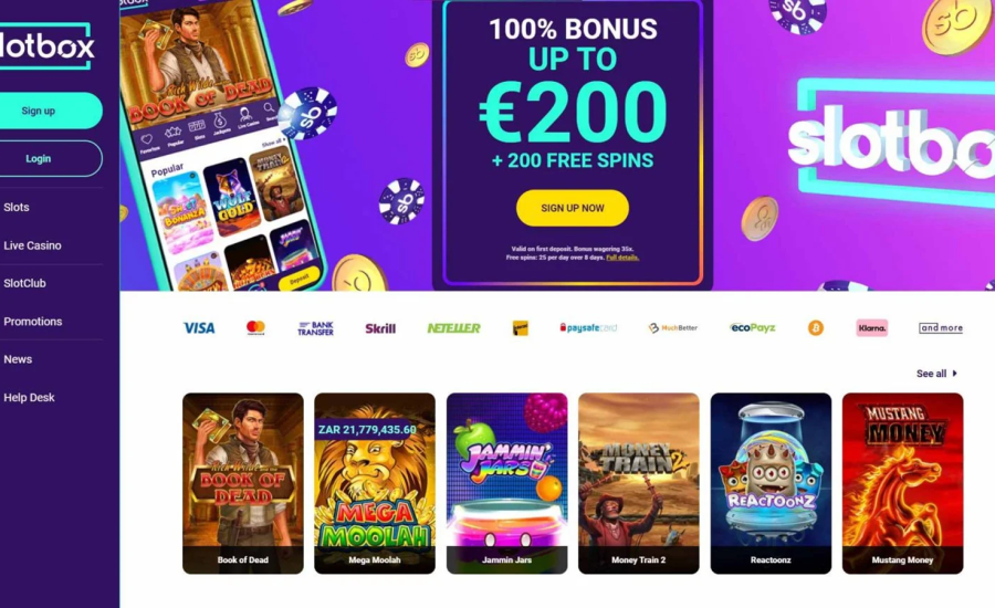 Slotbox Casino Review