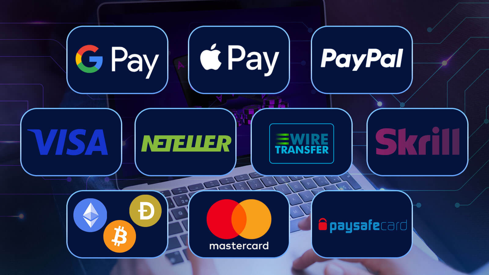 The best payment methods for online casinos