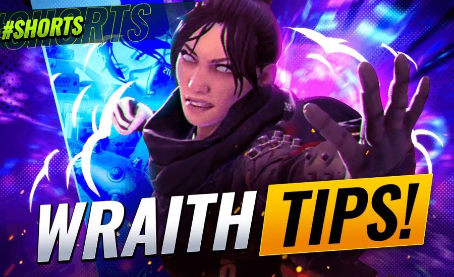 2 FAST TIPS FOR WRAITH IN APEX LEGENDS! #Shorts