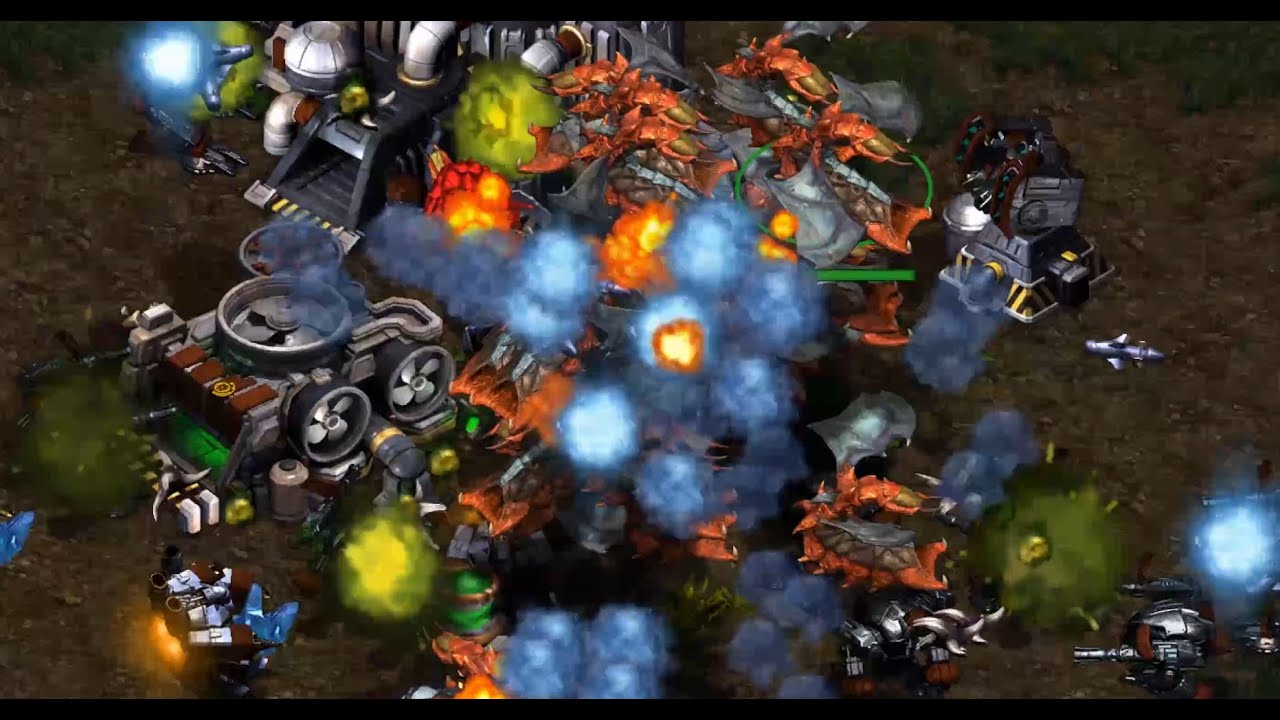 4K ForGG (T) vs July (Z) on Heartbreak Ridge - StarCraft - Brood War